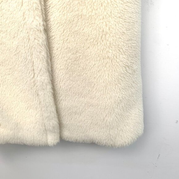 Max Mara Womens Double-Breasted Alpaca Wool Coat Size S Ivory - Picture 5 of 7